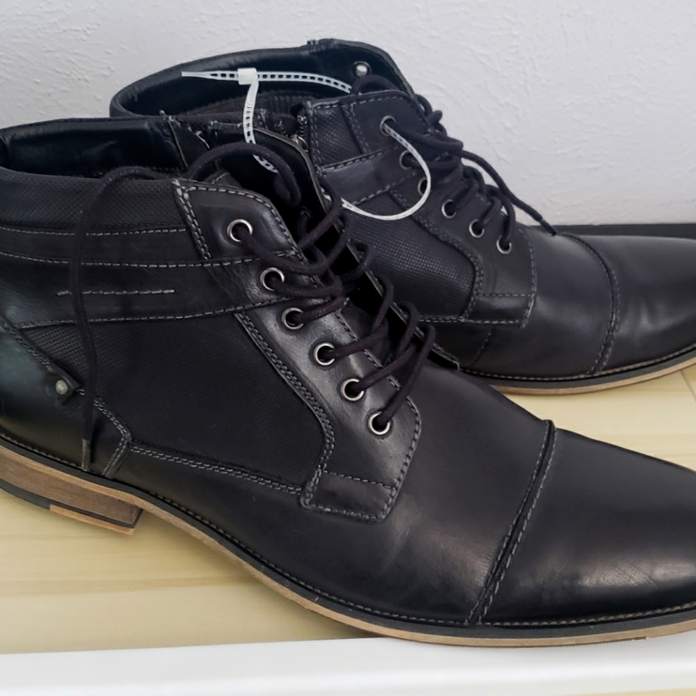 Men's Steve Madden Jotter cap toe leather shoes